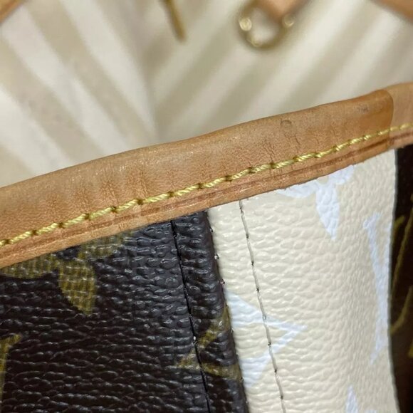 LOUIS VUITTON M40560 MonogramRayures Neverfull MM Shoulder Bag Tote Bag - Picture 4 of 15